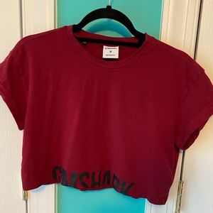 Gymshark fraction crop top